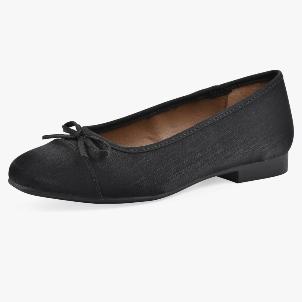 NWOB-WHITE MOUNTAIN Women's Bocci Dressy Cap Toe Ballet Flat